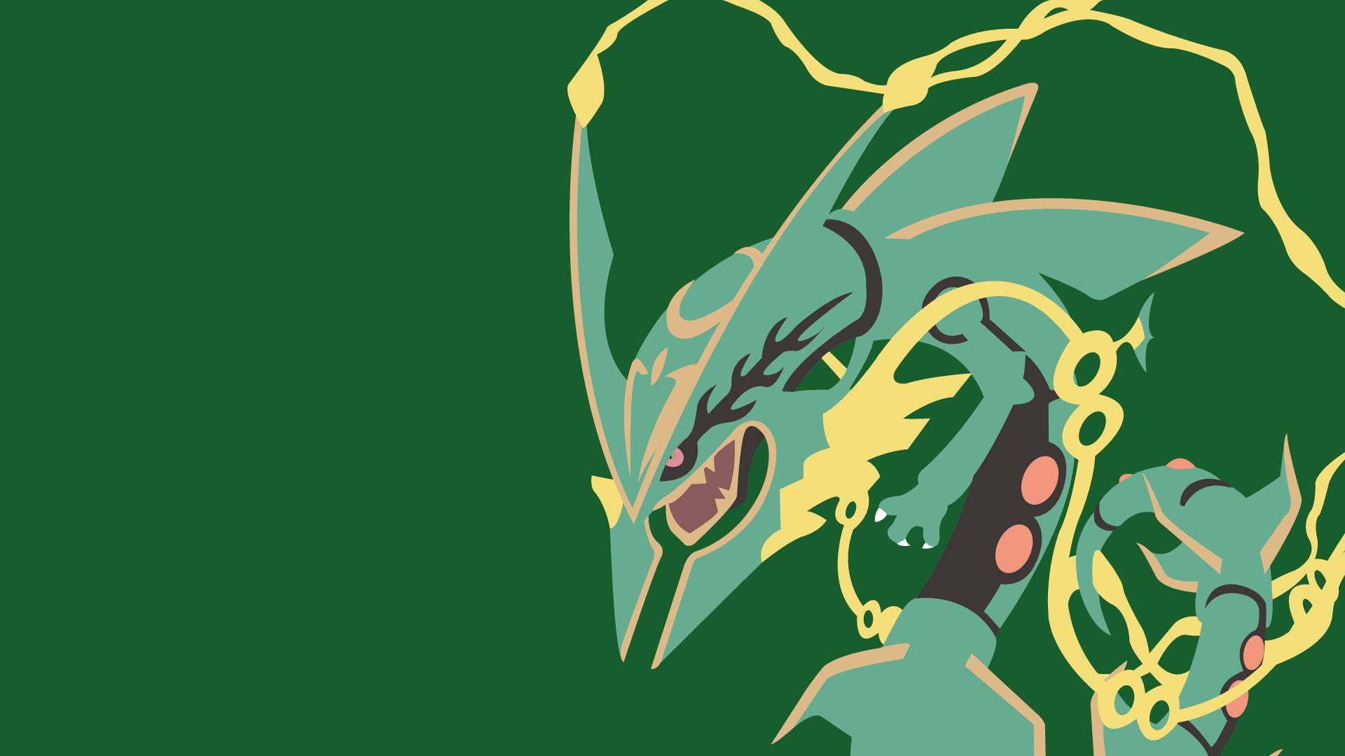 1920x1080 Shiny Mega Rayquaza