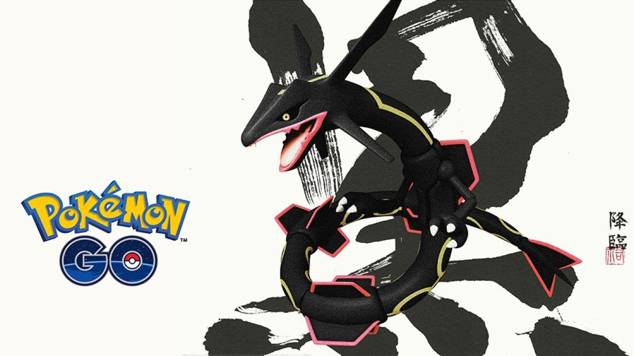 1280x720 Shiny Rayquaza Available in Pokémon GO Raids Starting July 31. Pokemon GO Hub