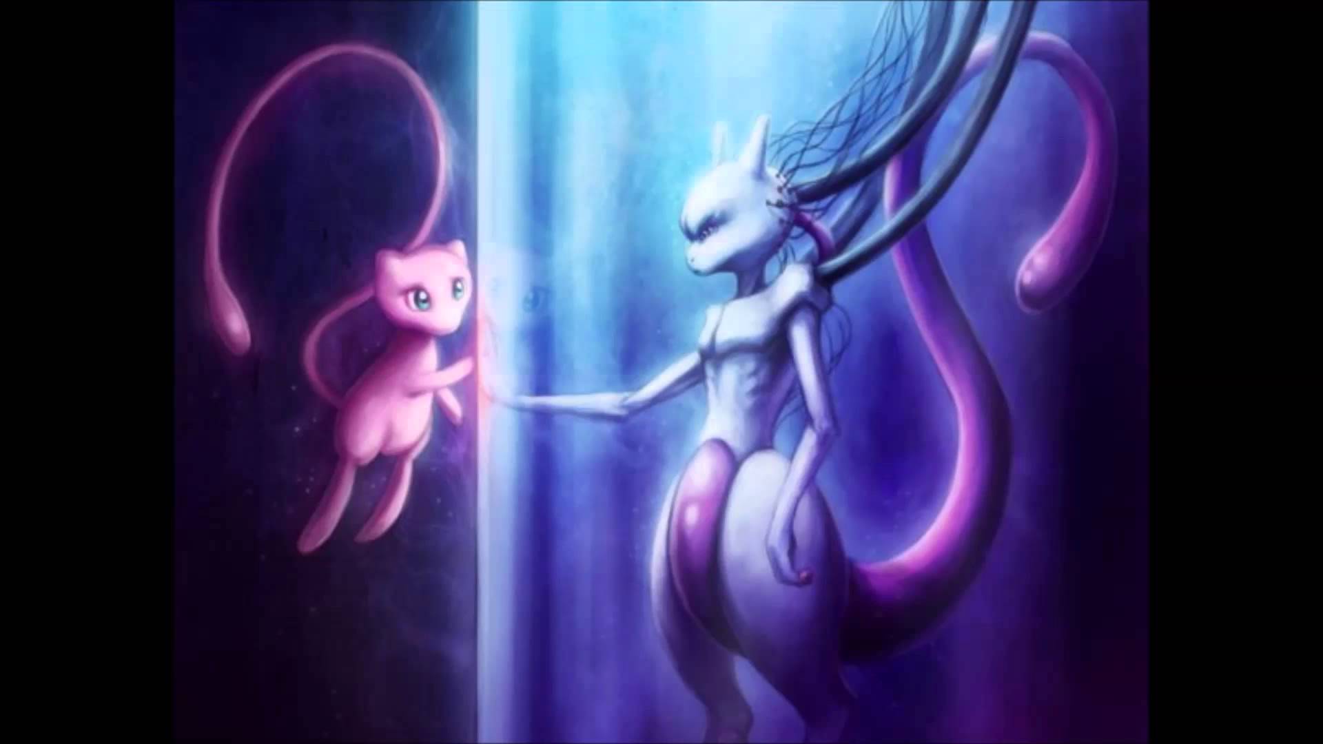 Mew And Mewtwo Wallpapers Top Free Mew And Mewtwo Backgrounds Wallpaperaccess