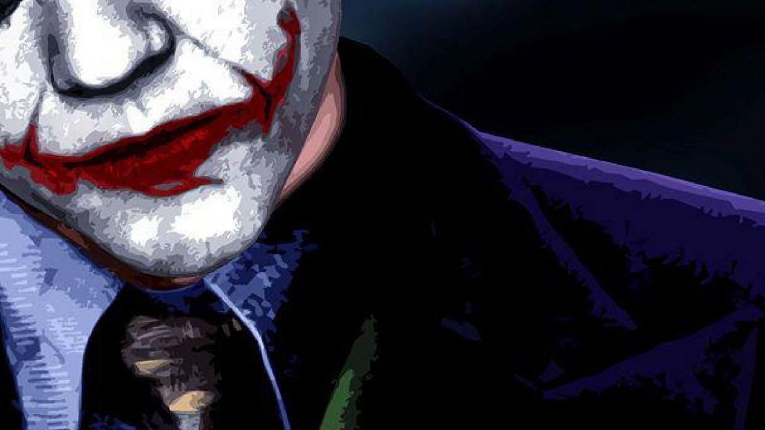 2560x1440 4k Ultra HD Joker Wallpaper For IPhone, MacBook, IPad