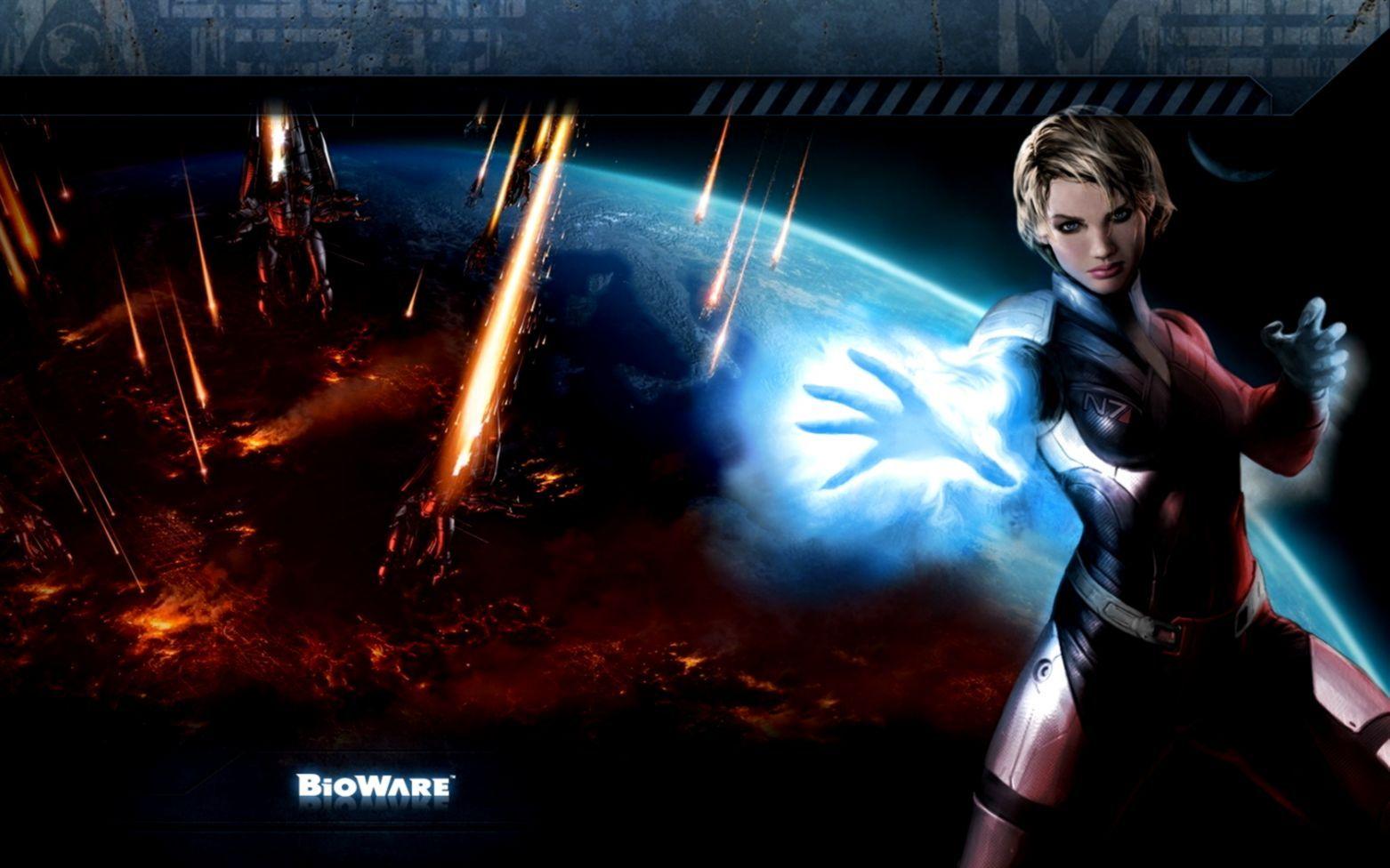 1562x976 Mass Effect 3 Girl Wallpaper. HD Wallpaper Plus