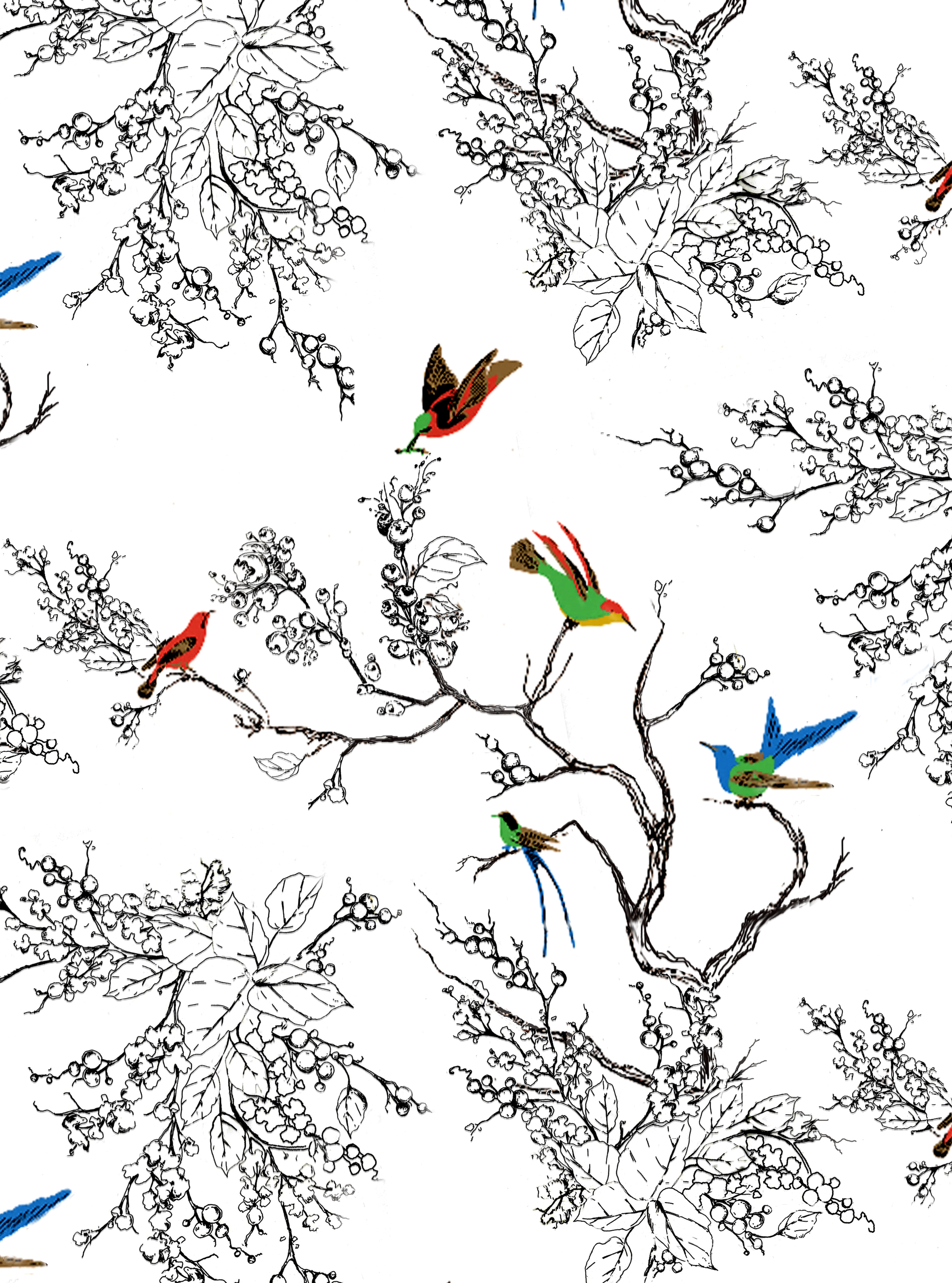 Bird Print Wallpapers - Top Free Bird Print Backgrounds - WallpaperAccess