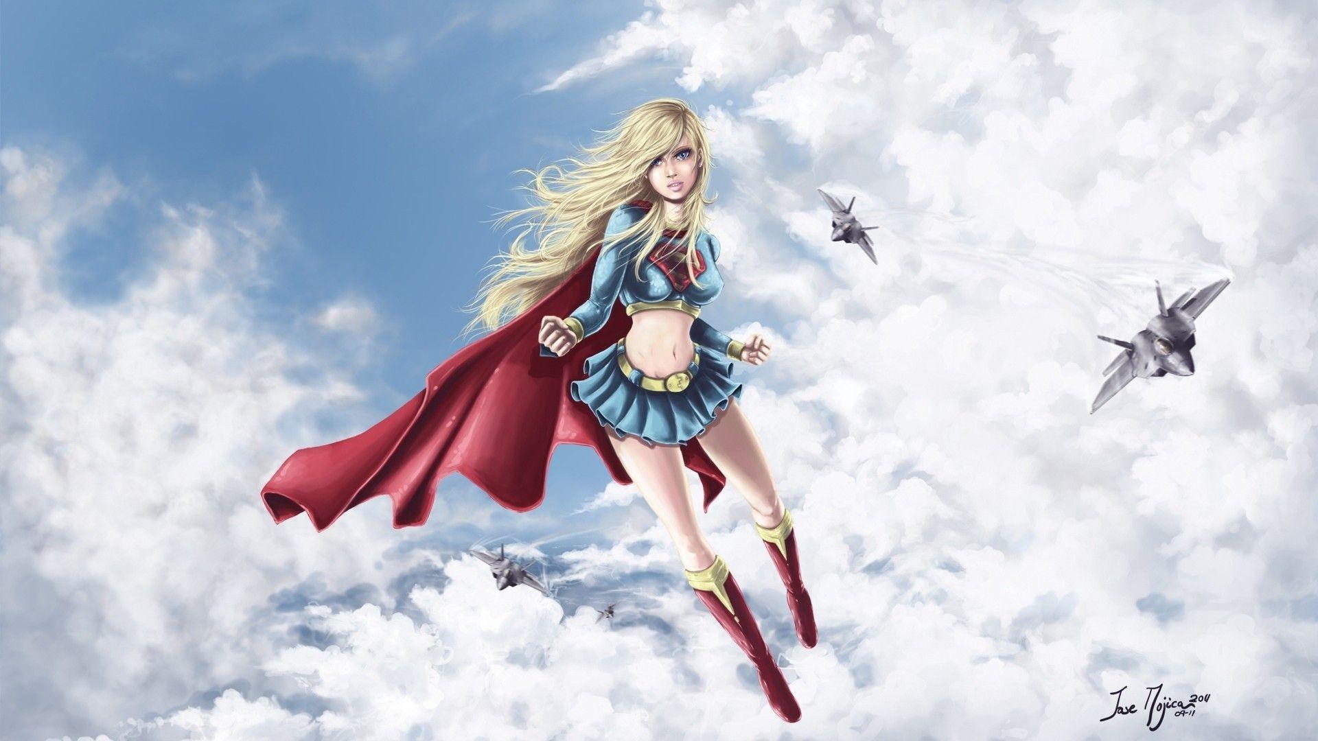 1920x1080 Supergirl D C Superhero Comic Girl Girls Wallpaperx1080