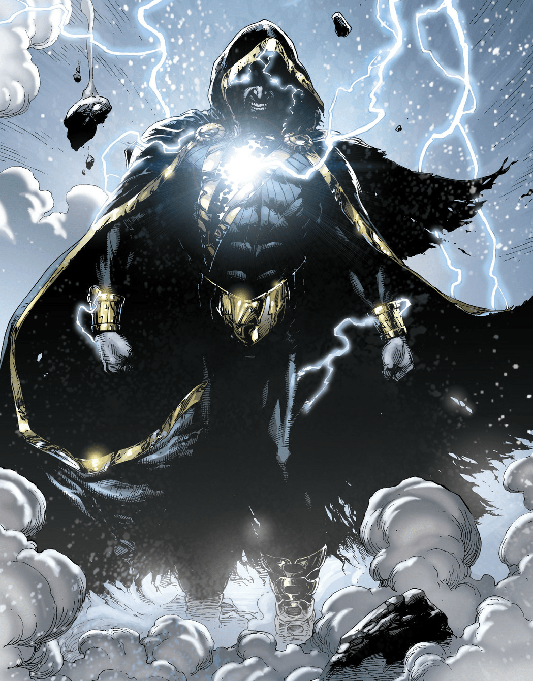 1049x1341 H'el vs Black Adam (New 52)