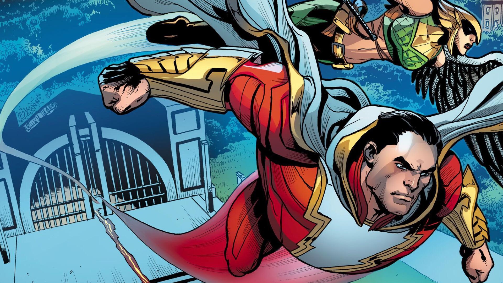 1920x1080 Fan Art Shazam And Hawkgirl Injustice Wallpaper 1920x1080 HT: /r