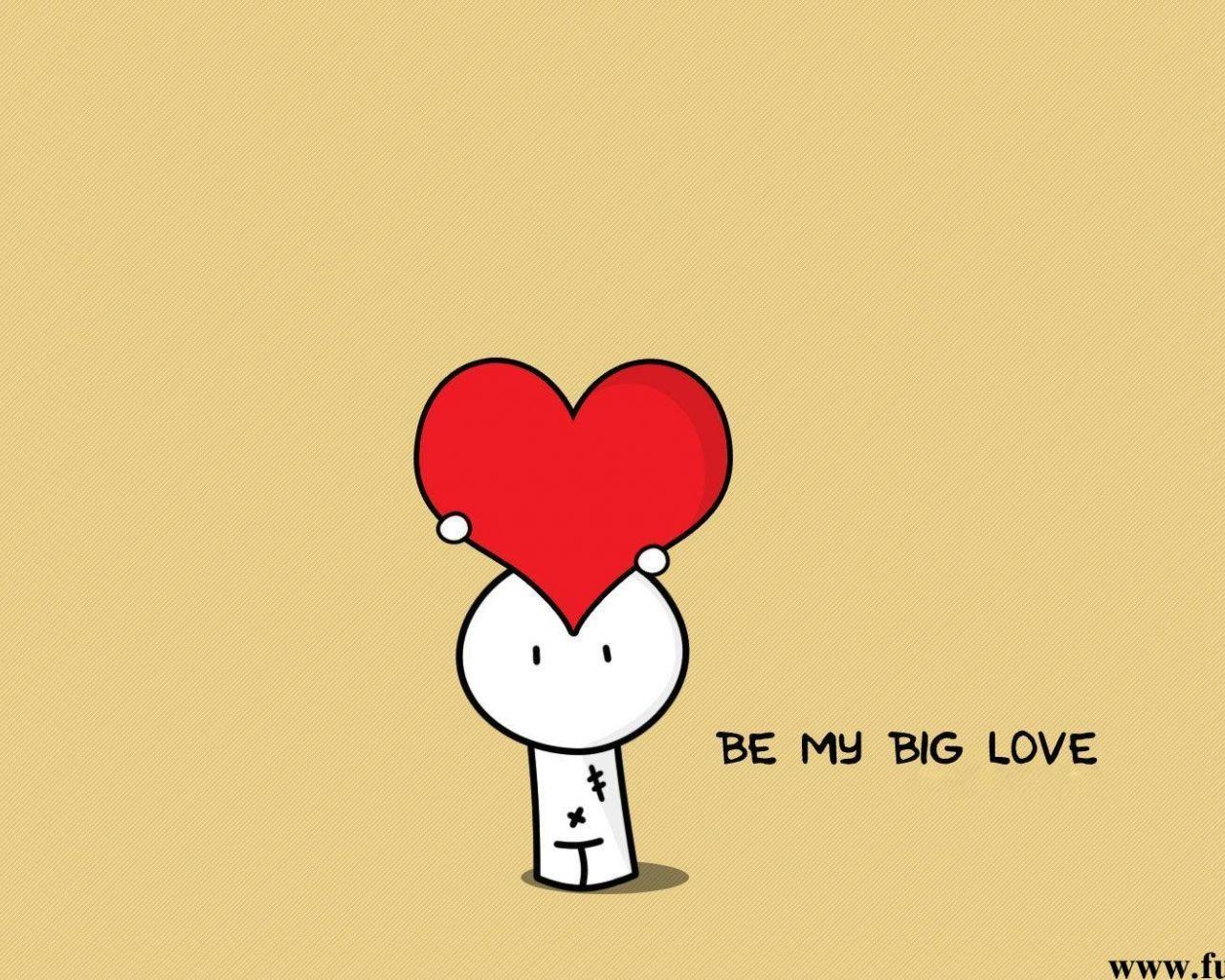 1280x1024 Free download Animated Love Wallpaper Cute and Pretty Animated
