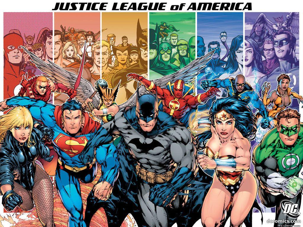 1024x768 DC Comics wallpaperx768