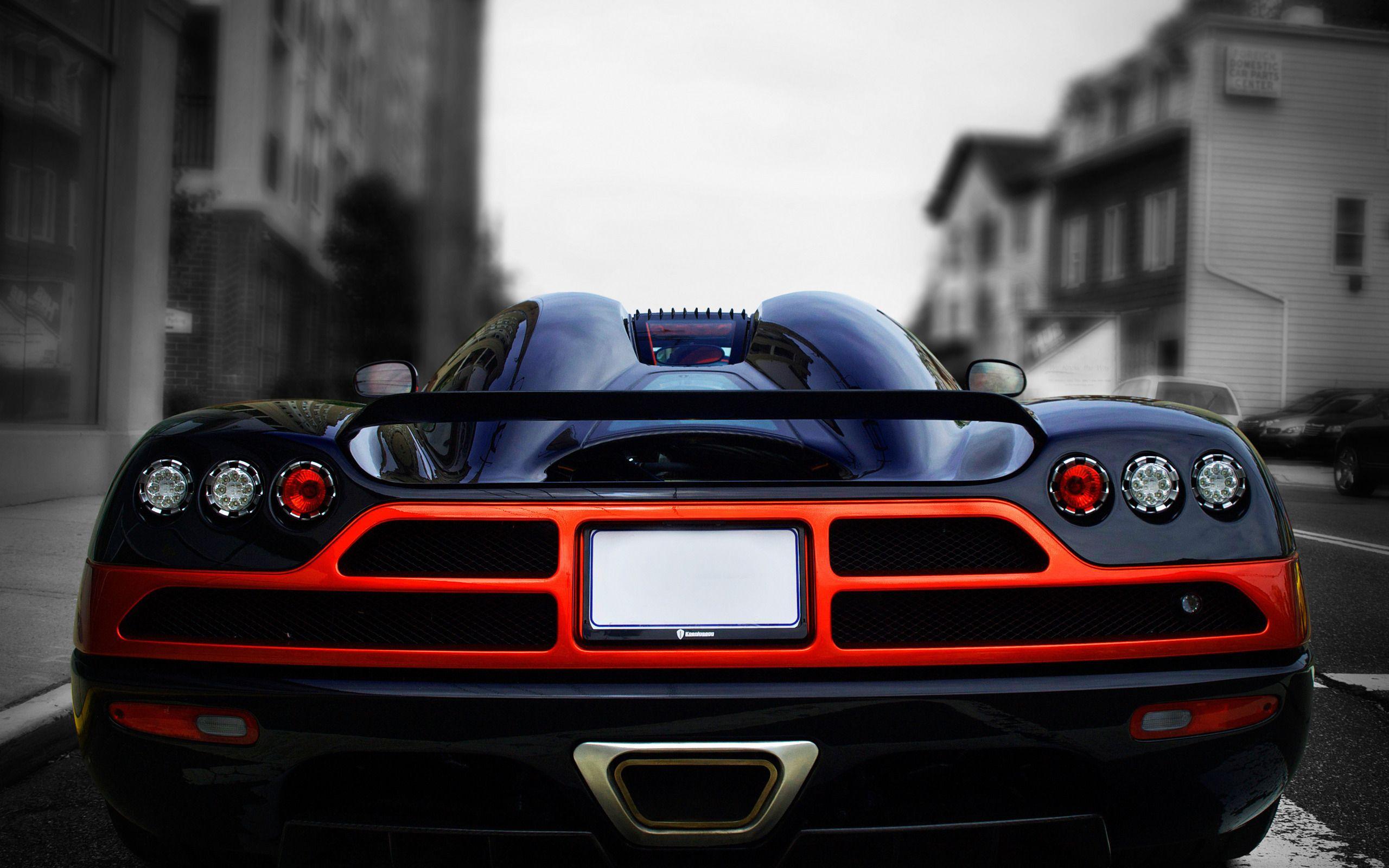 2560x1600 Rear view of the supercar Koenigsegg CCX wallpaper and image