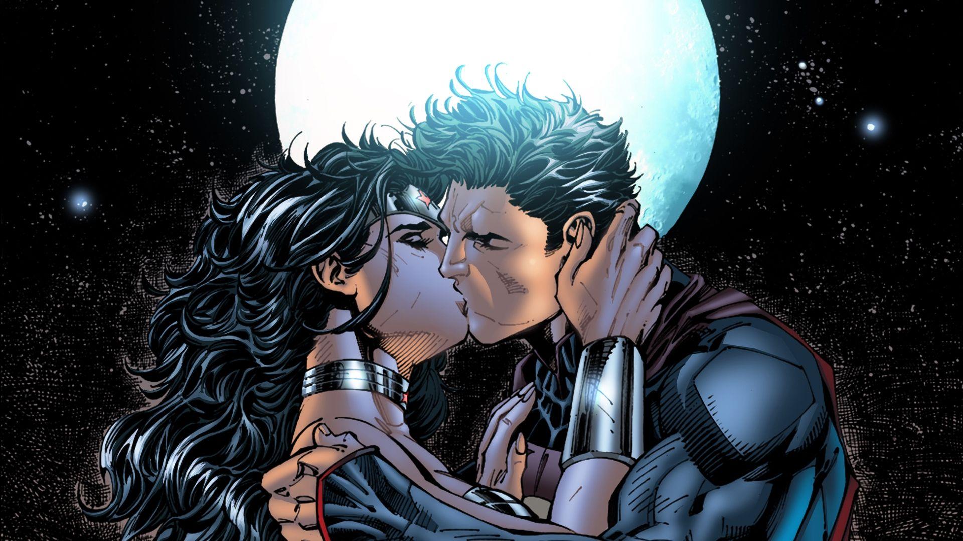 1920x1080 Superman Wonder Woman HD Wallpaper