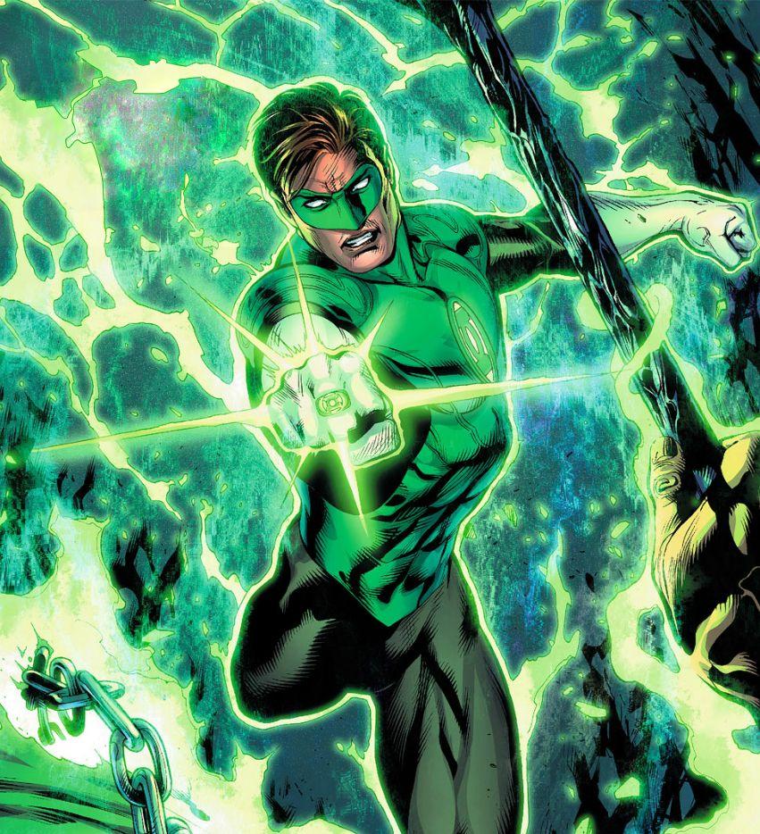 851x934 Green Lantern vs. Supergirl