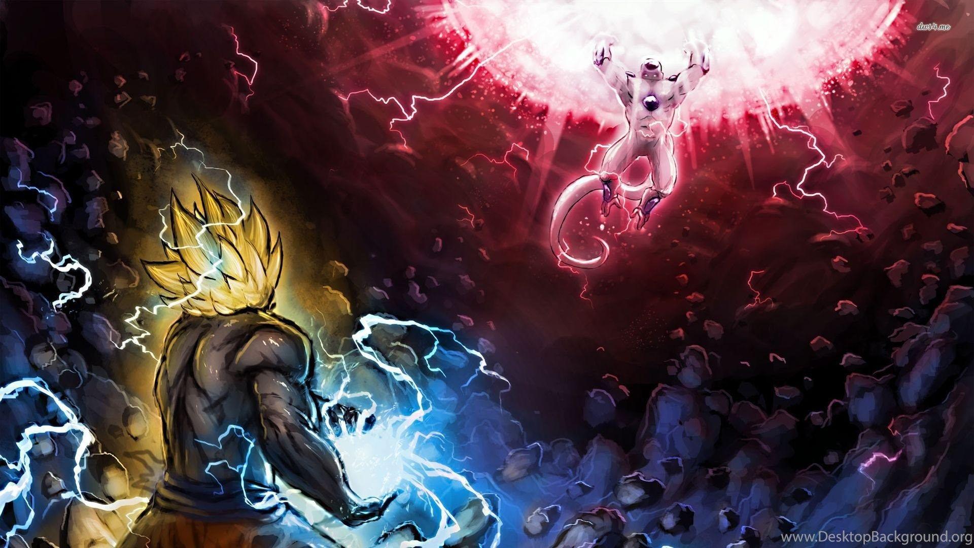 1920x1080 Goku Vs Frieza, Dragon Ball Z, Anime, 1920x1080 HD Wallpaper