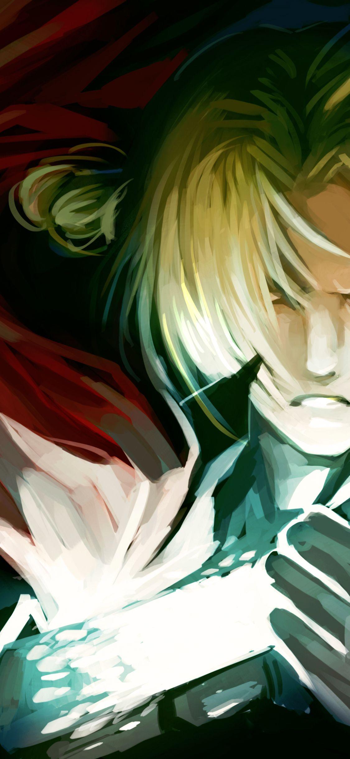 1125x2436 Jas Tham, Fullmetal Alchemist, Edward Elric IPhone XS