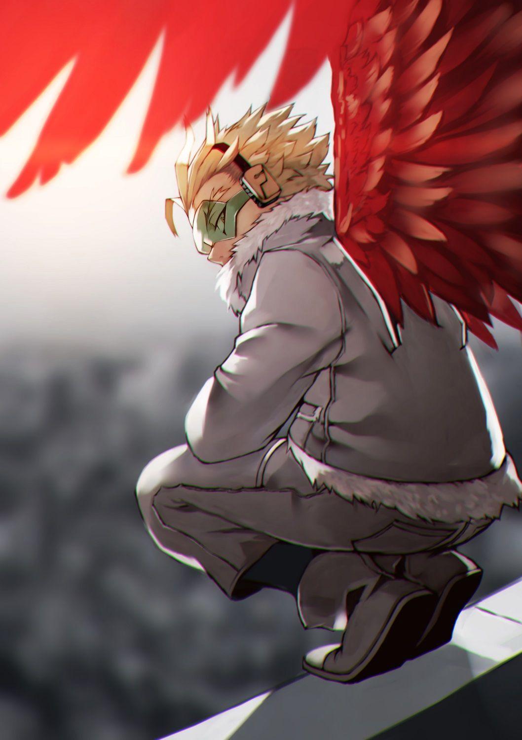 Hawks Mha Wallpapers Top Free Hawks Mha Backgrounds WallpaperAccess