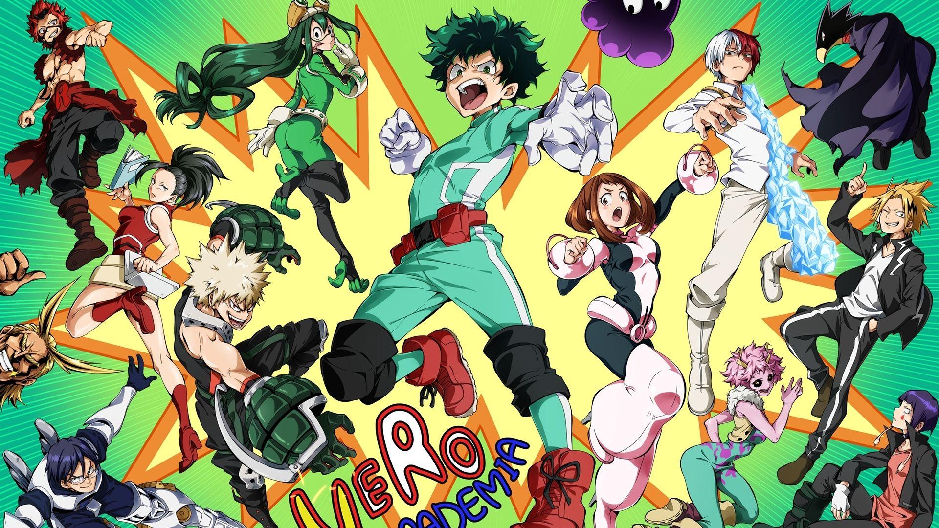 1920x1080 My Hero Academia Chibi Wallpaper