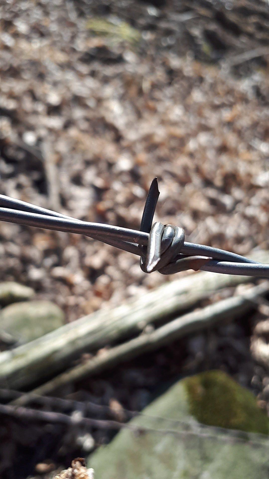 1080x1920 Just a picture I took of some barbed wire. iPhone X Wallpaper