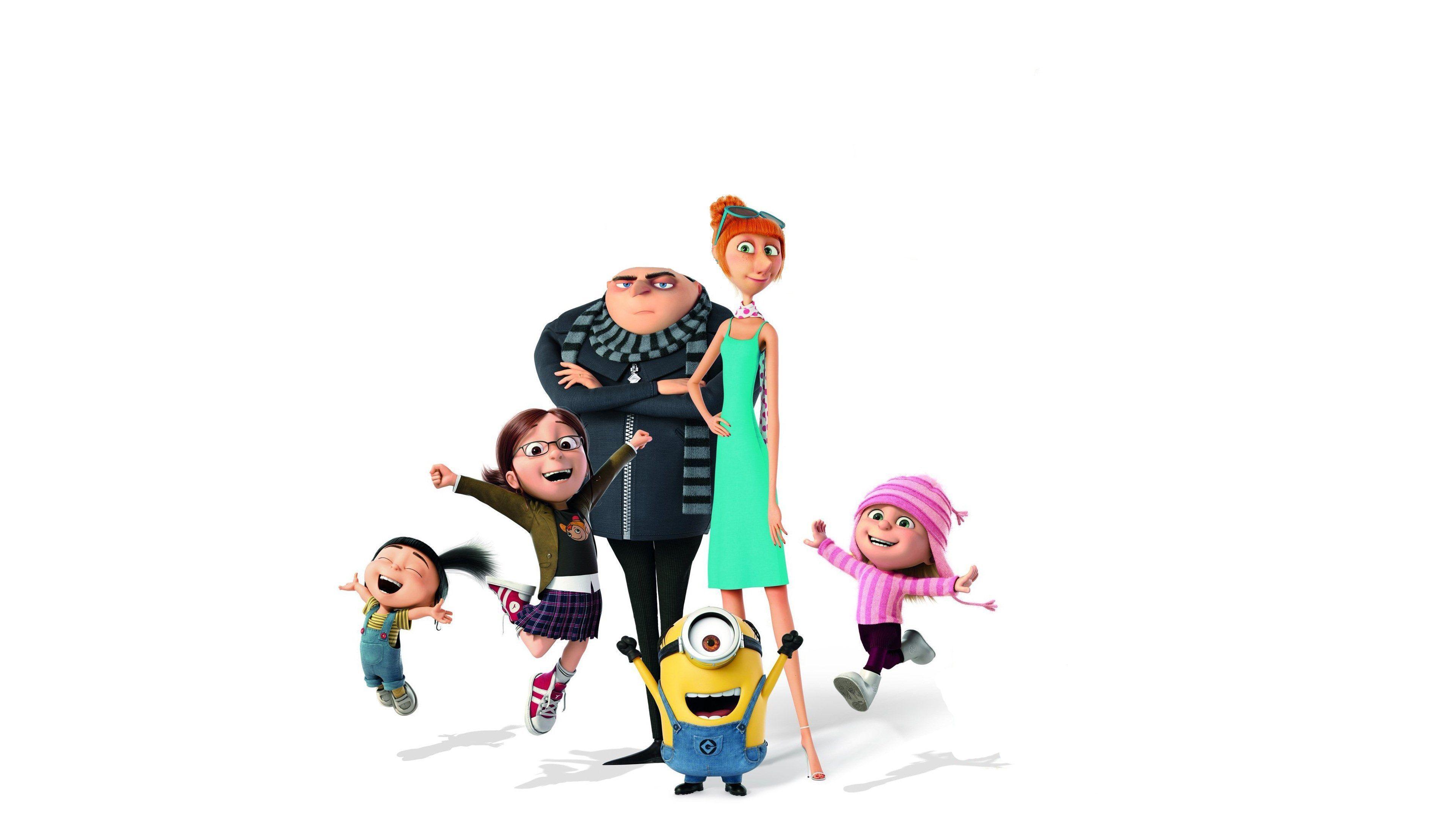 3840x2160 despicable me 3 4k hi resolution desktop wallpaper. Despicable me, Agnes despicable me, Baby cartoon characters