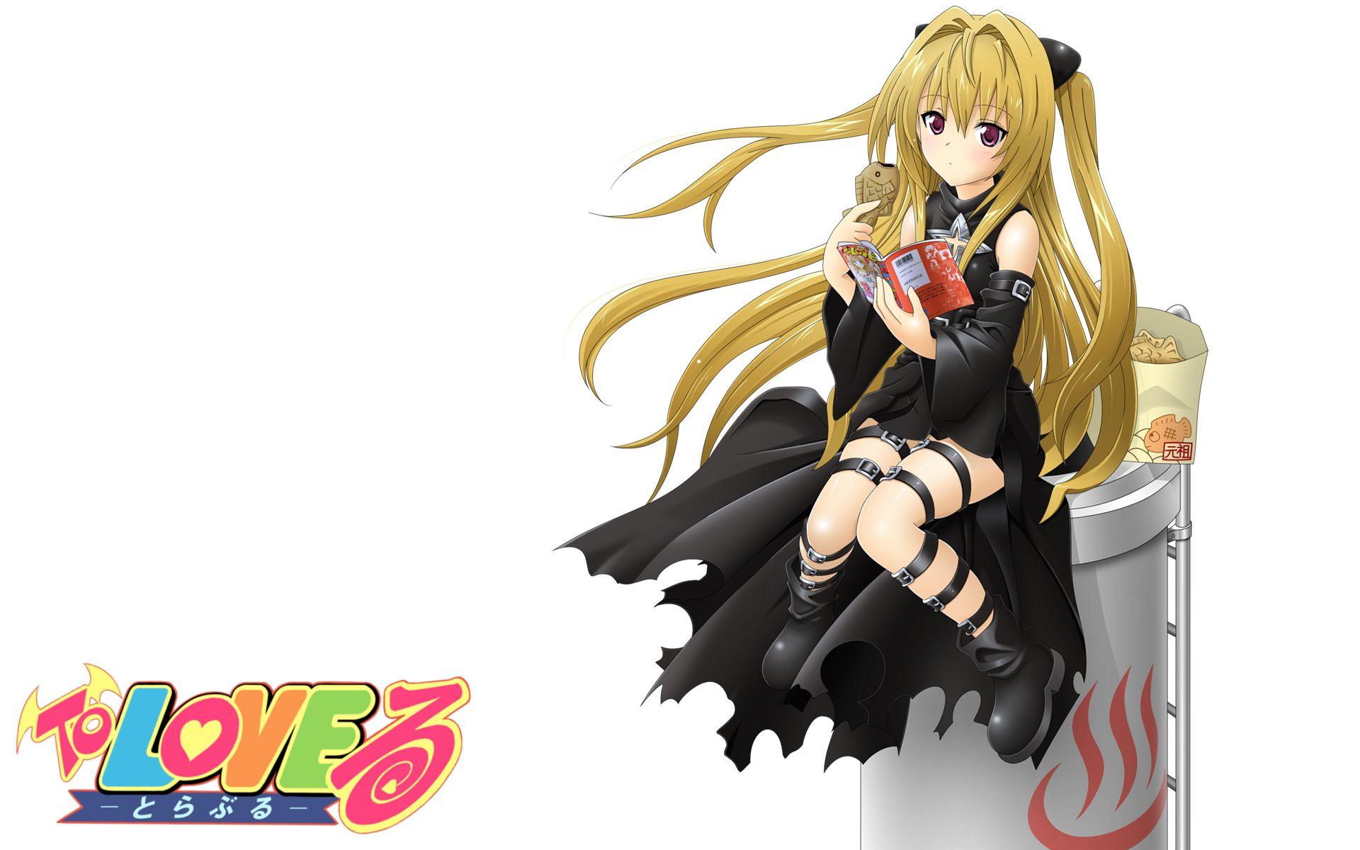 1920x1200 golden darkness to love ru white. konachan.com.com Anime Wallpaper