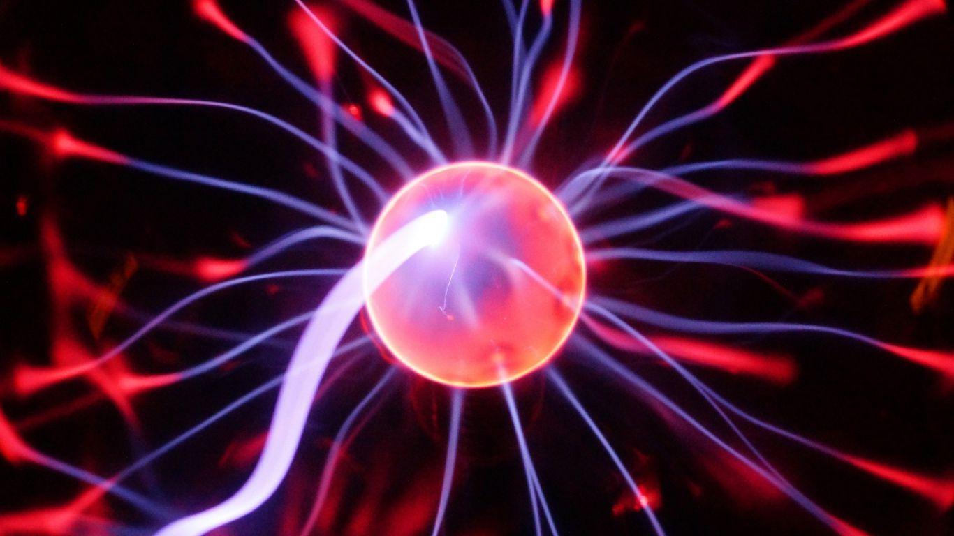 1366x768 WallpaperCraft.com Plasma, Light, Line, Abstraction laptop