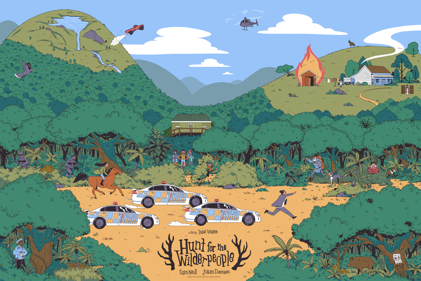 1400x935 Hunt for the Wilderpeople - Behance