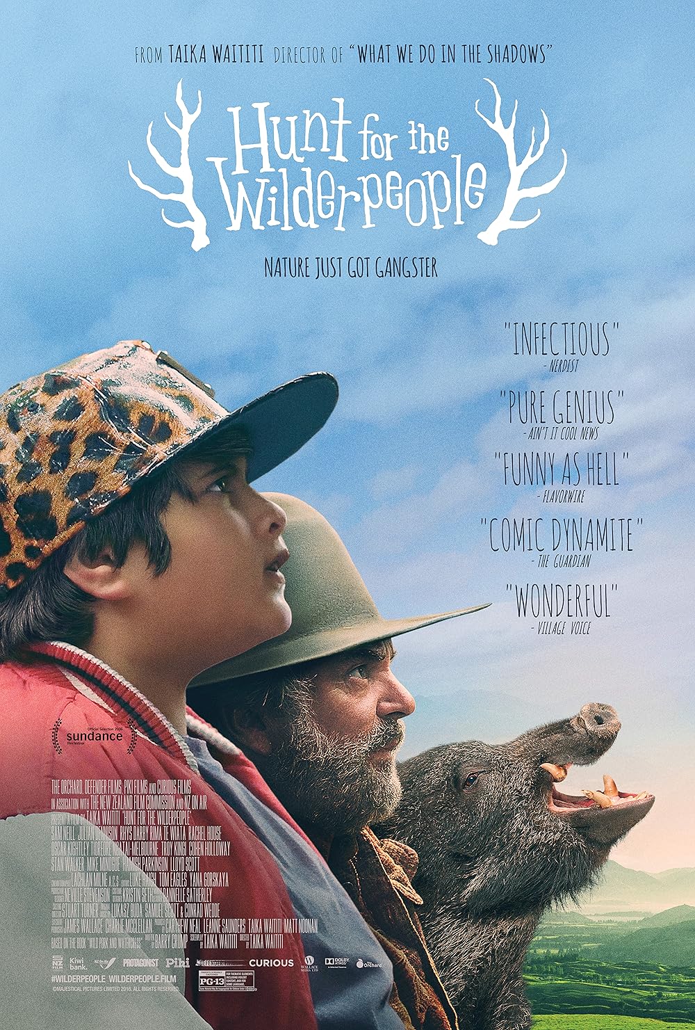 1000x1481 Hunt for the Wilderpeople (2016)