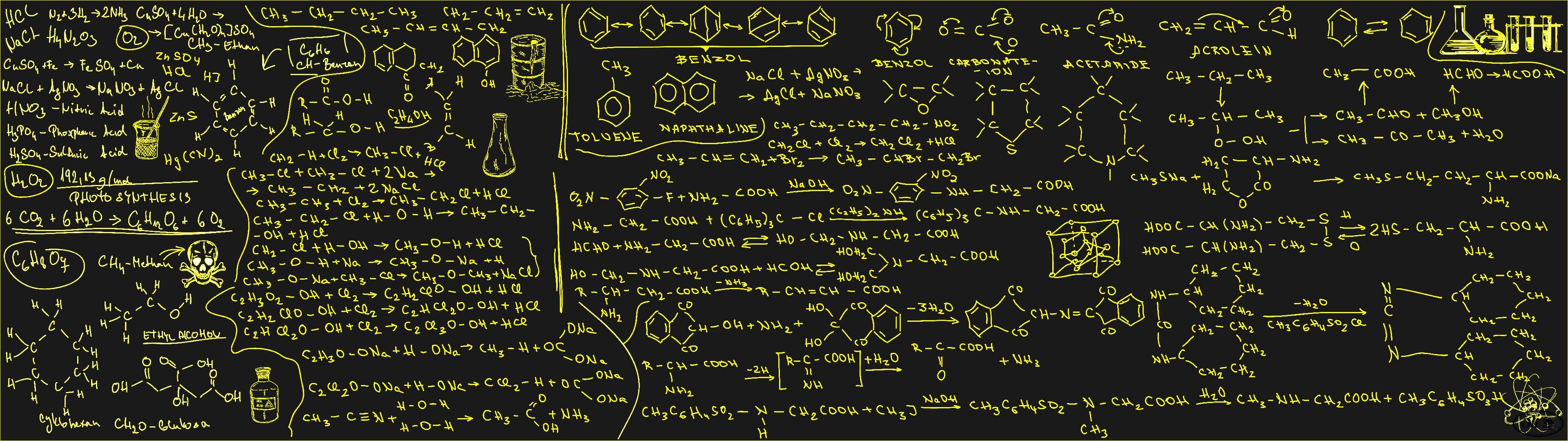 3840x1080 Quantum Chemistry Wallpaper. Chemistry