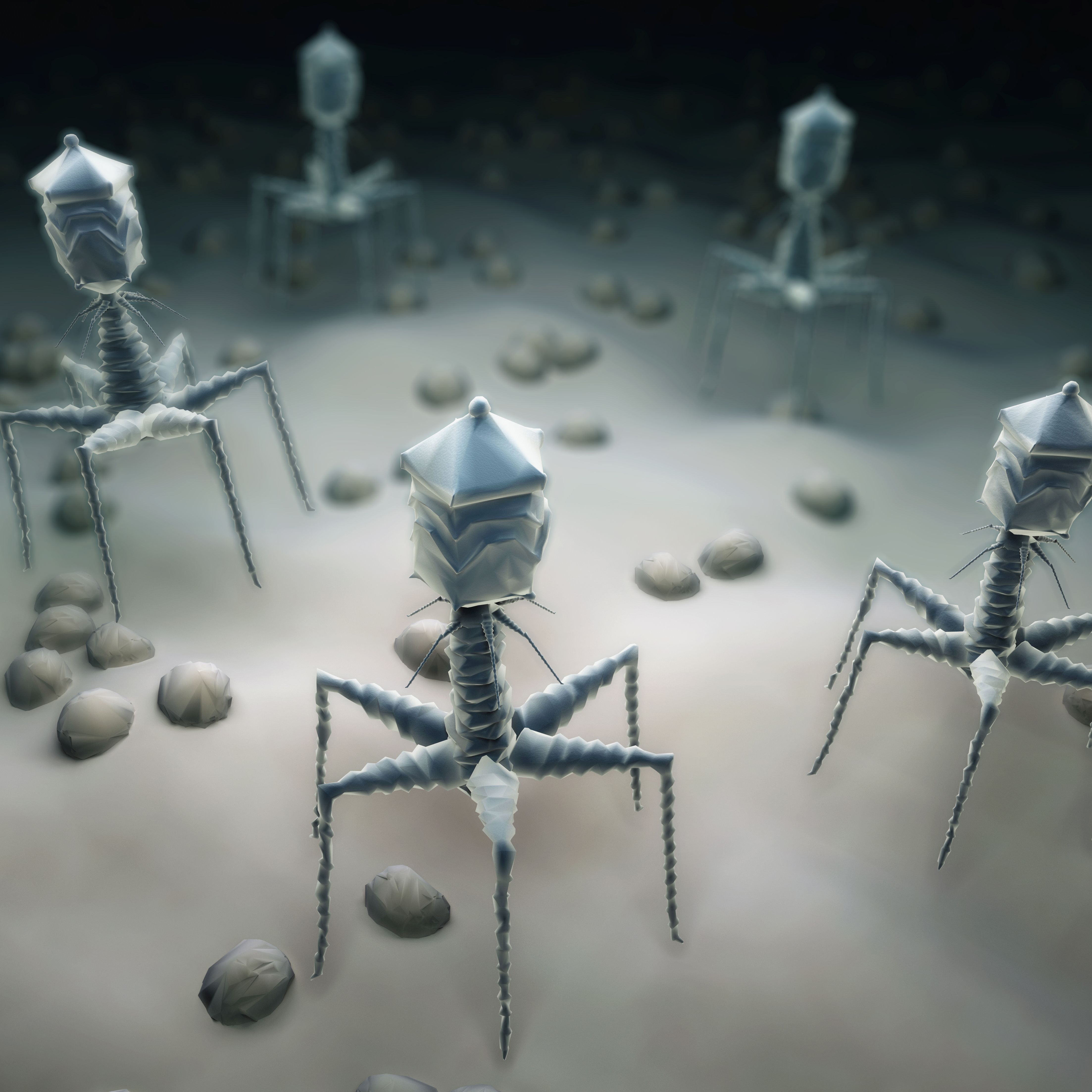 4412x4412 Phage Hunters. Pitt Magazine. University of Pittsburgh