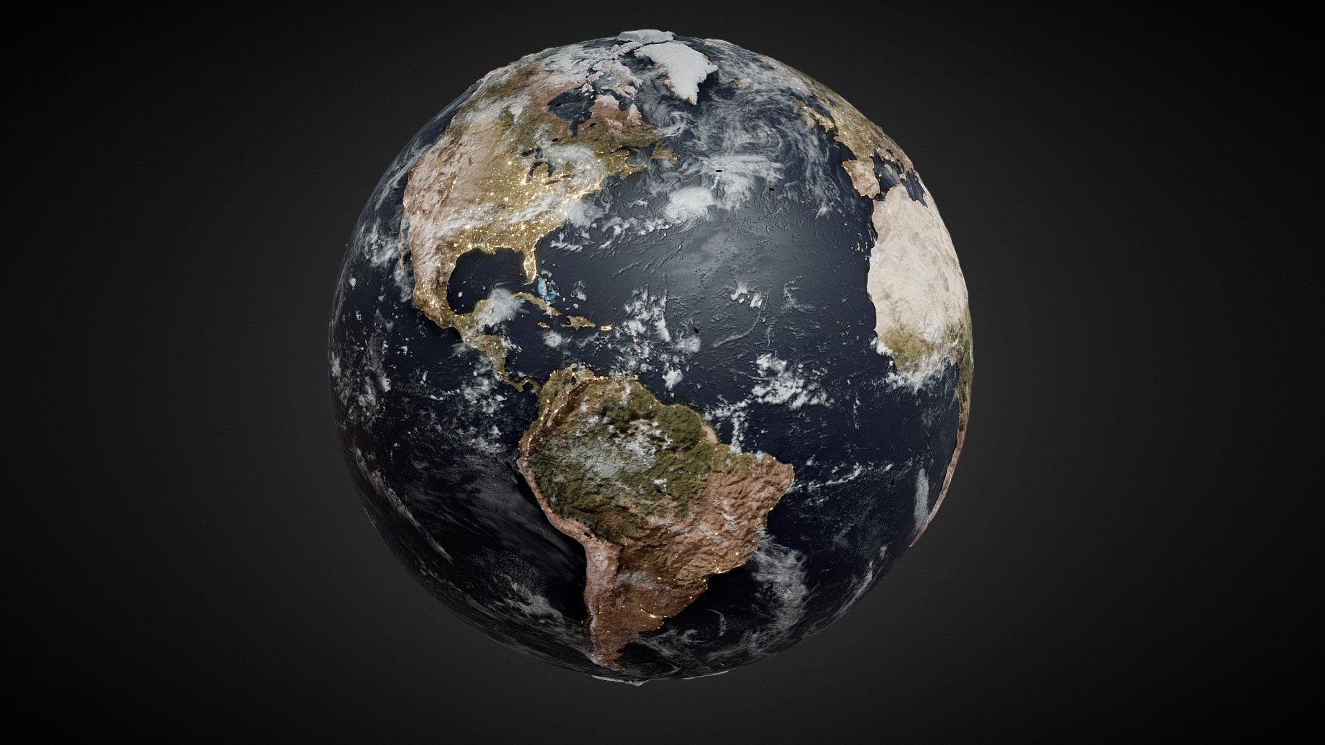 1920x1080 [Free Download] Earth (PBR Textures)