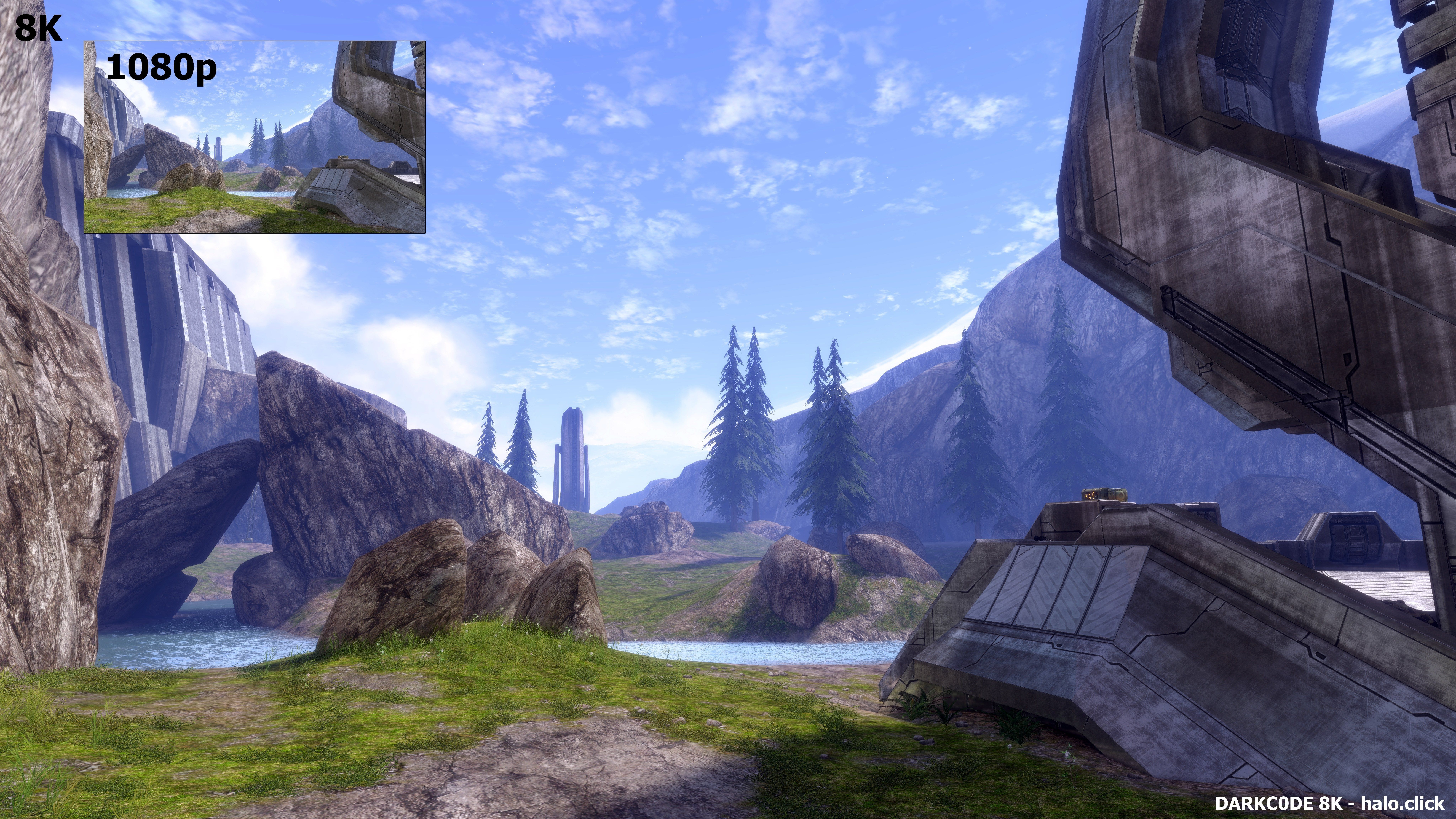 8192x4608 Halo 3 Valhalla in 8192x4608