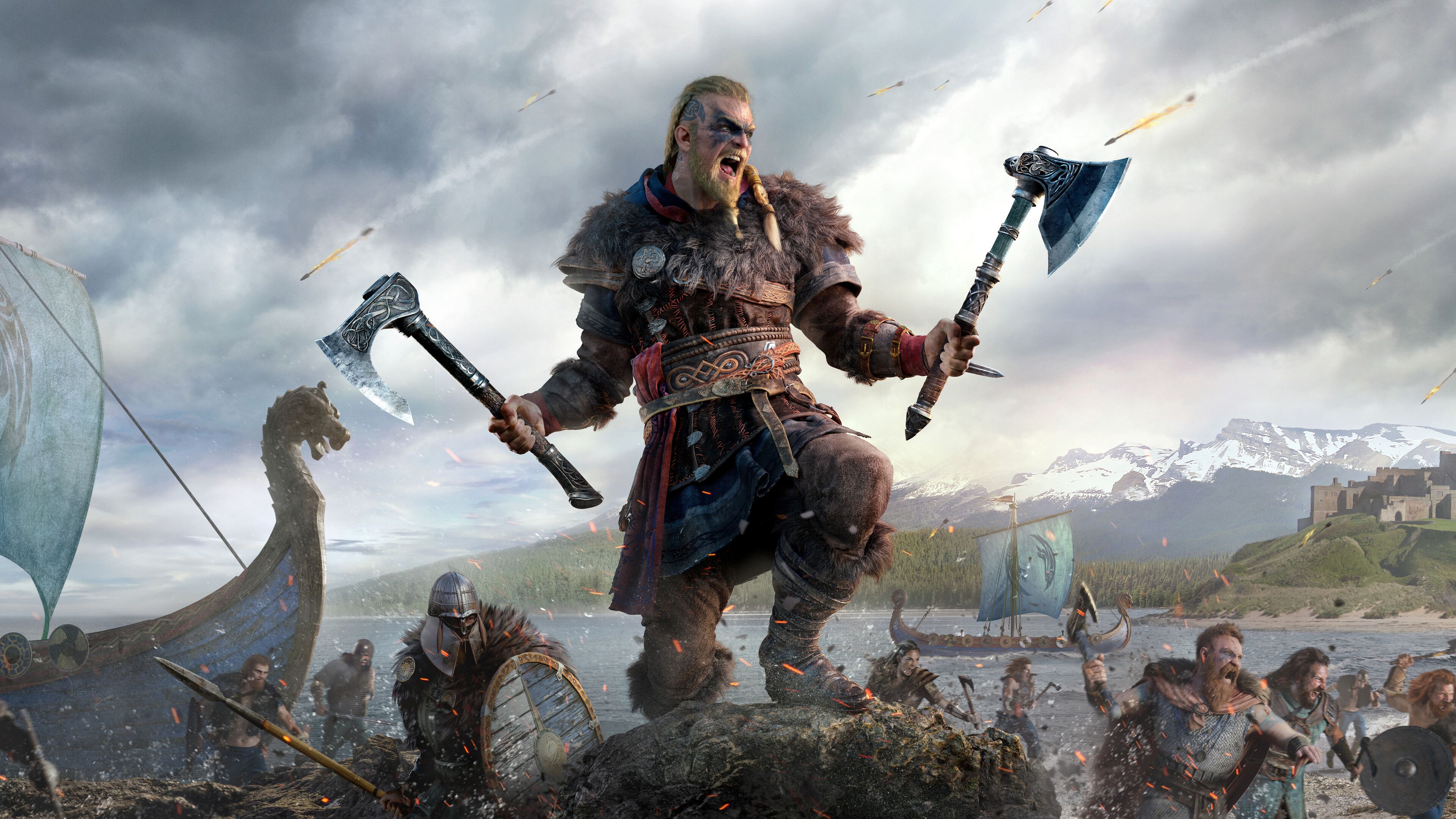 3840x2160 Assassin's Creed: Valhalla director discusses combat, stealth and progression