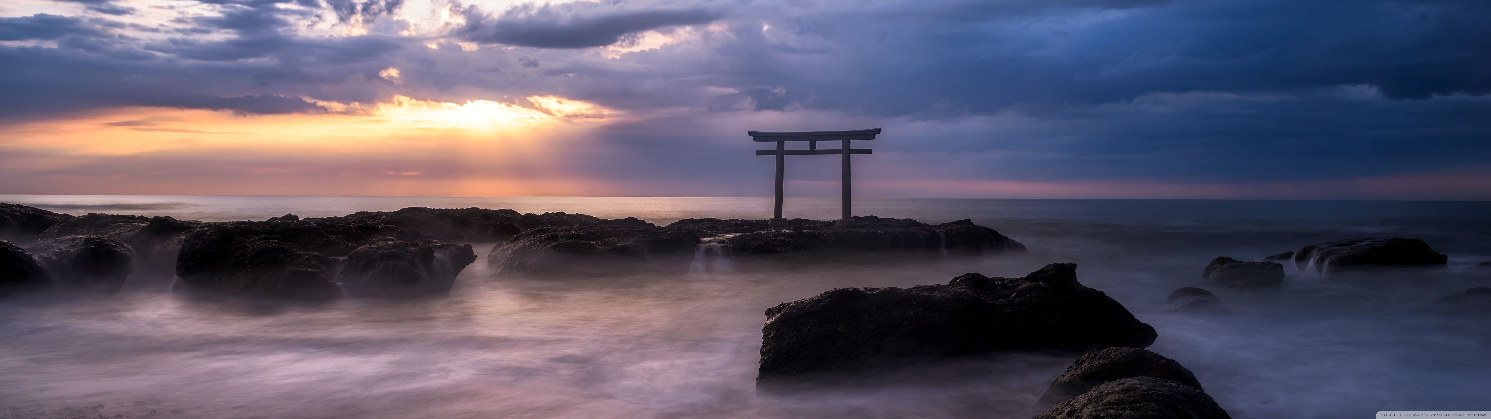 5120x1440 Japan Wallpaper