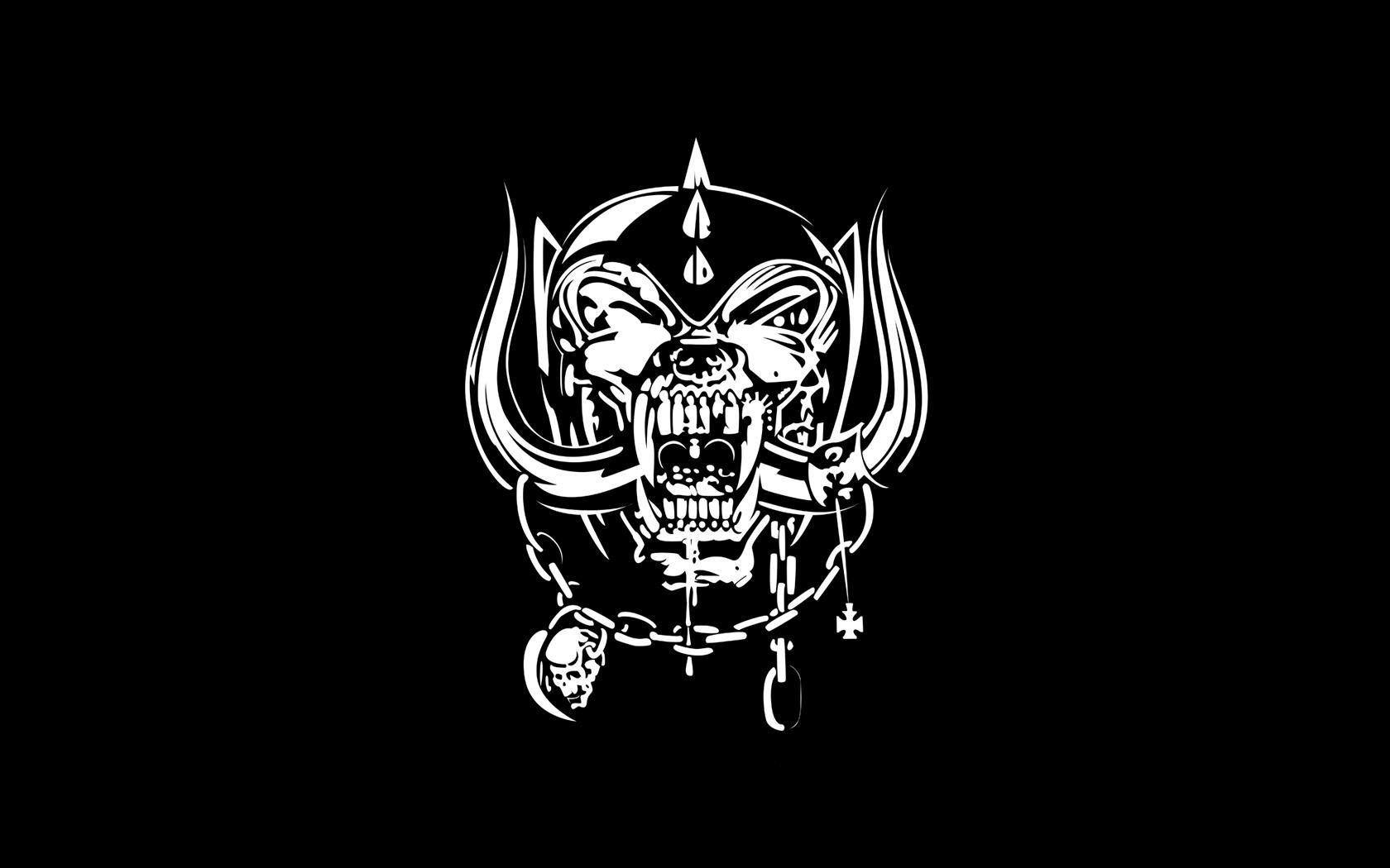 1680x1050 HD Motorhead Heavy Metal Hard Rock Dark Skull Skulls High Quality