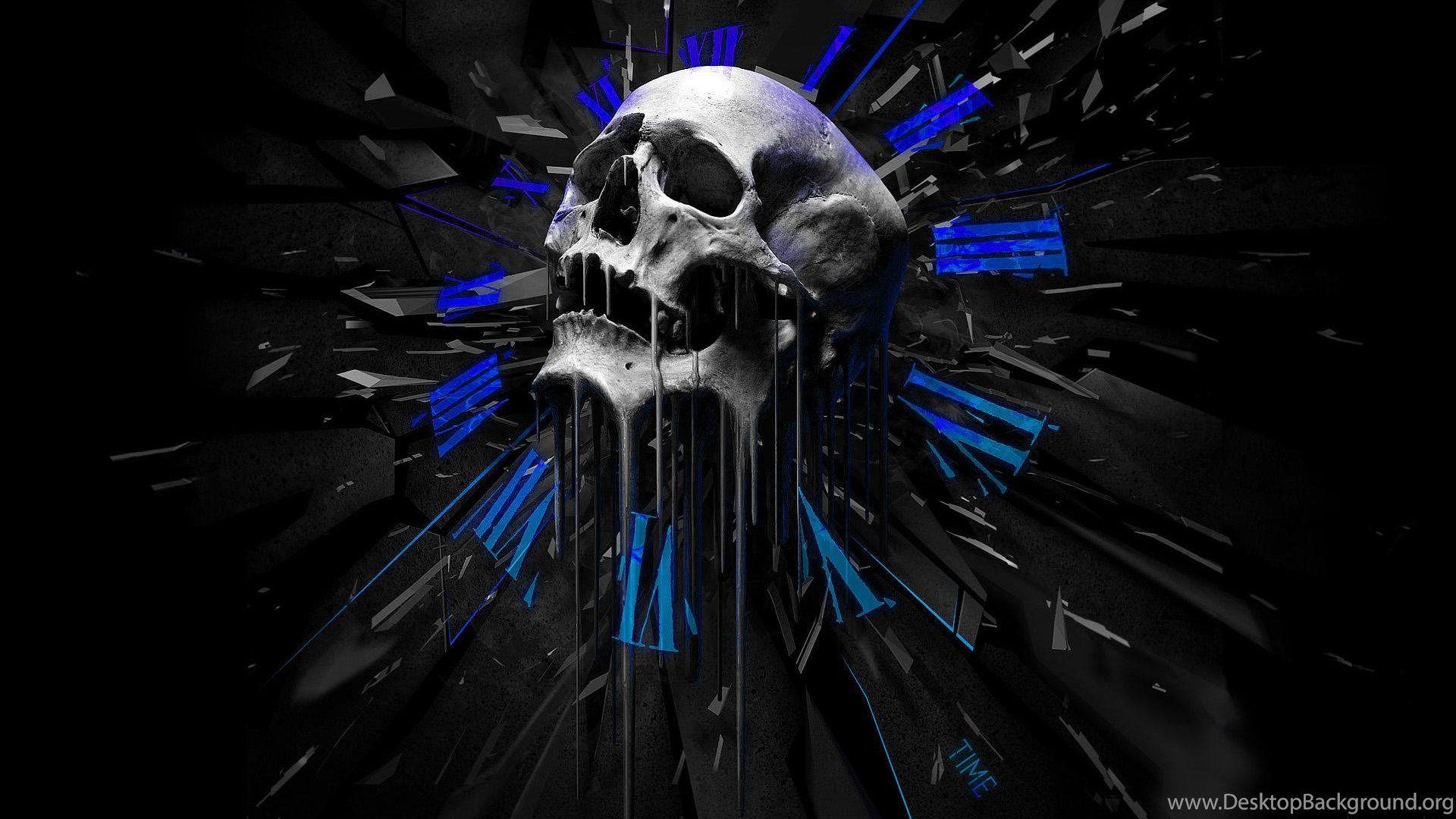 1920x1080 Dark Skull, Wallpaper Metal Gothic: Heavy Metal Wallpaper