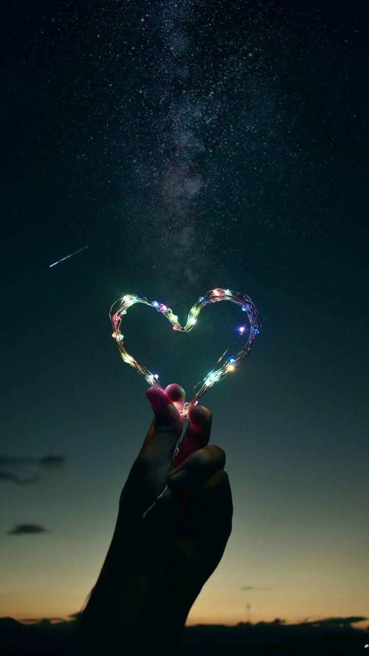 720x1280 heart made by hearts wallpaper, Beautiful wallpaper, Love wallpaper