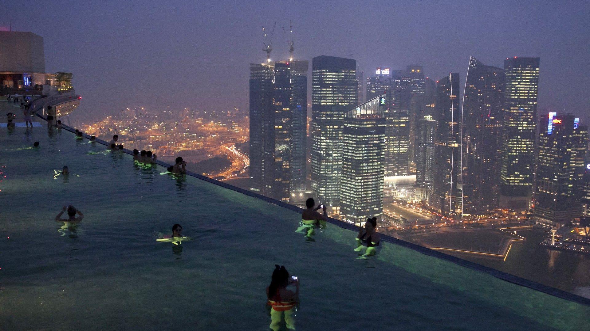1920x1080 Singapore Skyline Full HD Wallpaper and Background Imagex1080