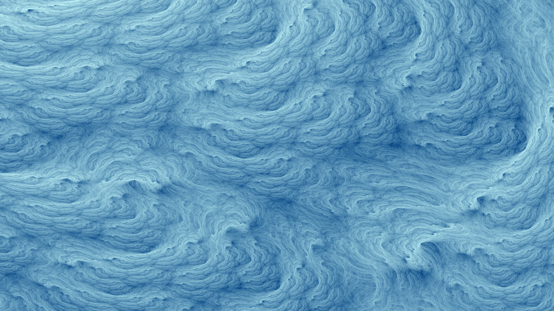 1920x1080 Ice Blue Fractal HD Wallpaper