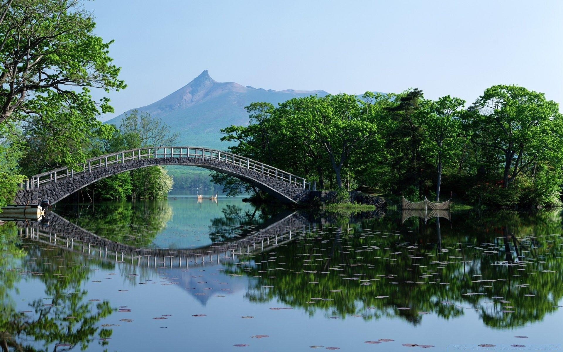 1920x1200 Bridge, Japan