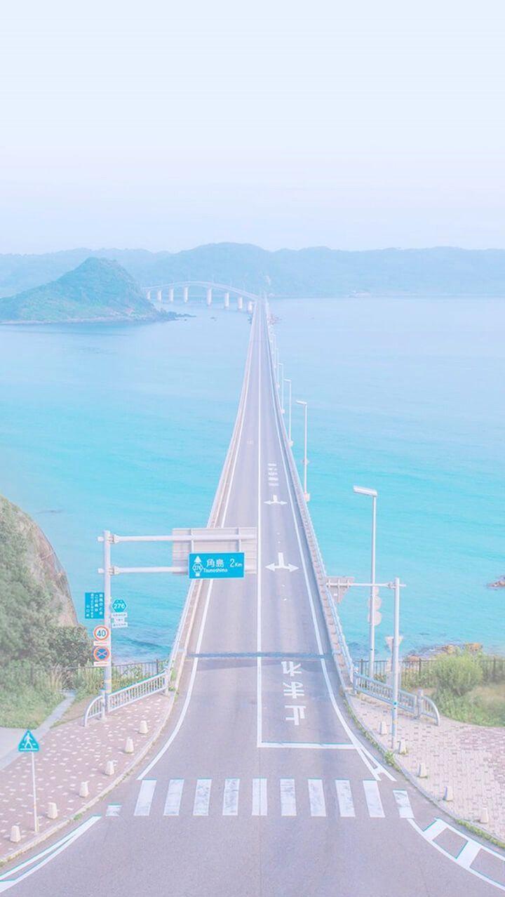 720x1278 Summer Highway. Photo, Aesthetic photography, Anime scenery