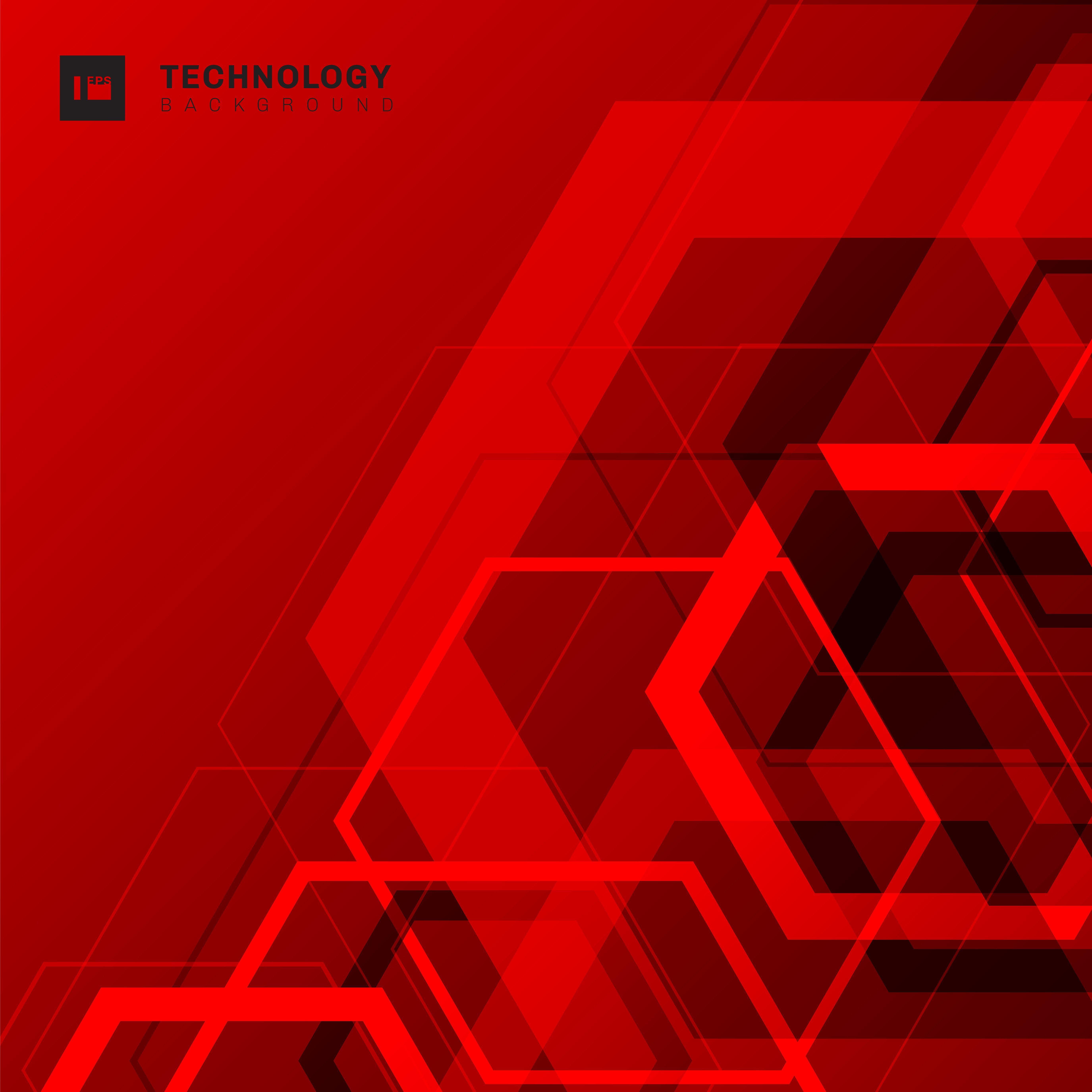 5500x5500 Abstract geometric overlapping hexagon shape technology digital