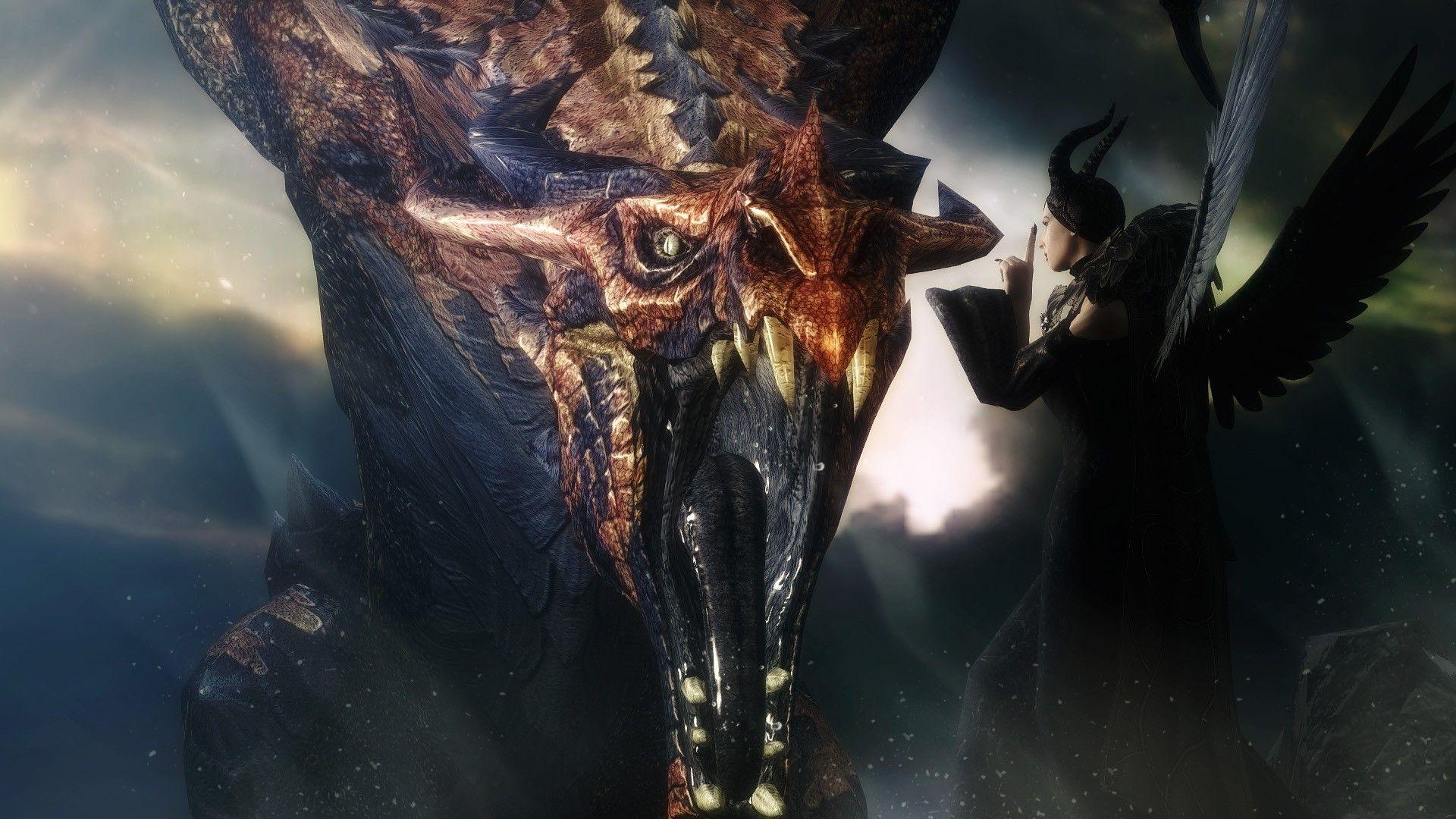 maleficent movie 2022 dragon