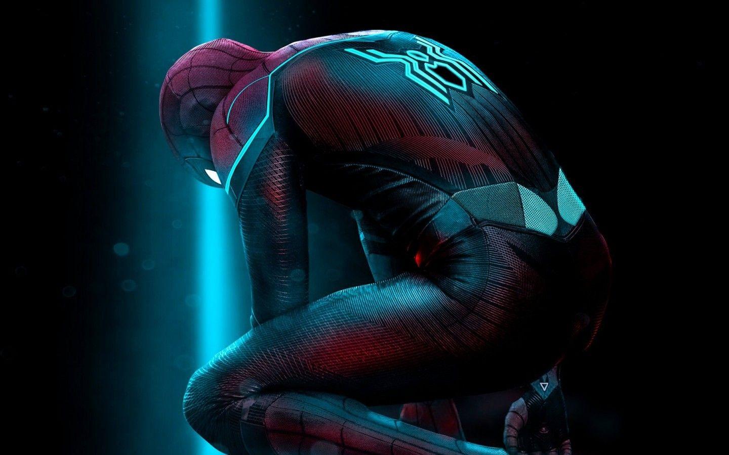 1440x900 Download 1440x900 Spider Man: Far From Home, Bodysuit, Tom Holland
