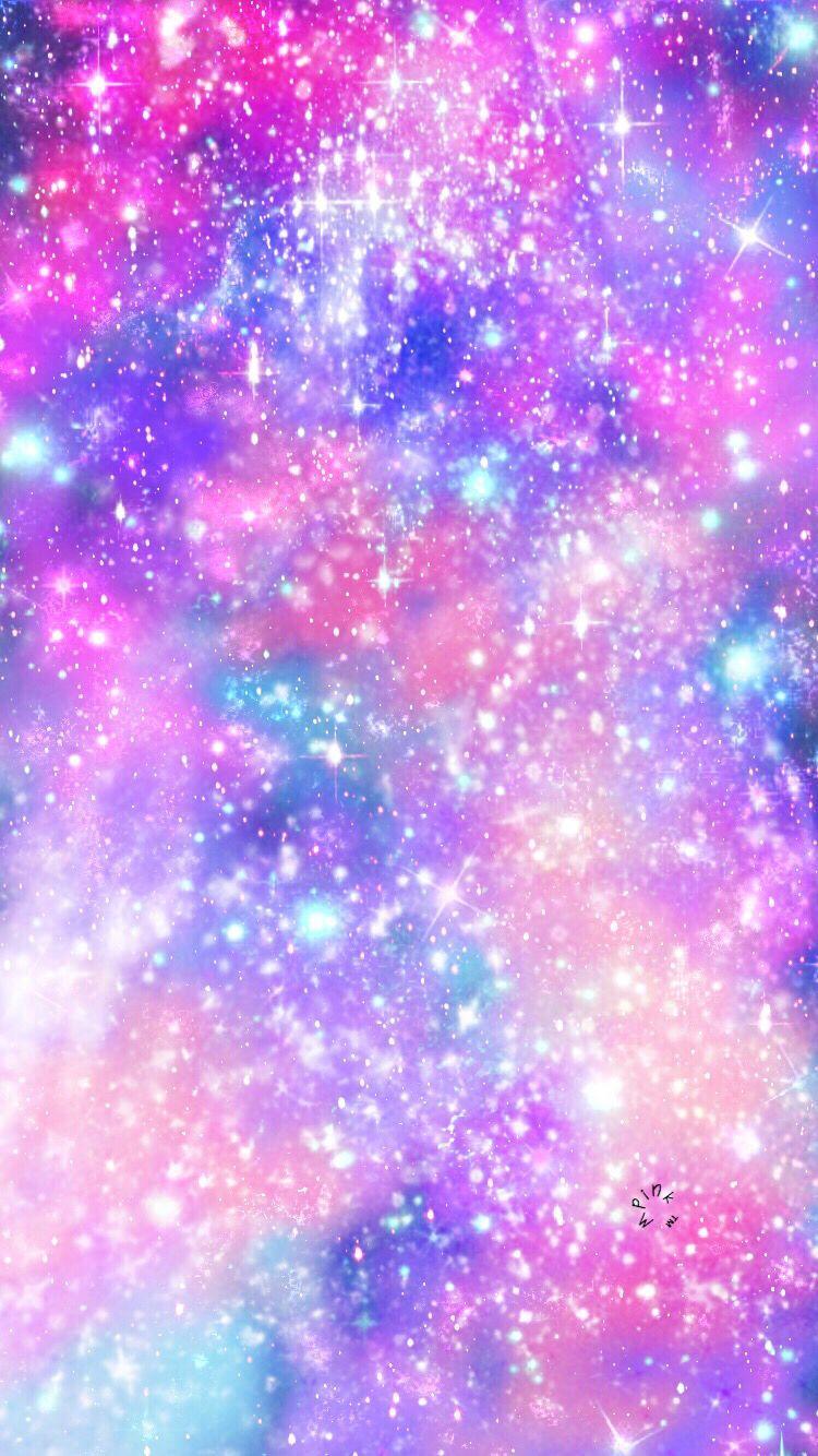 Galaxy glitter galaxy  Glittery wallpaper Glitter wallpaper Spring  wallpaper