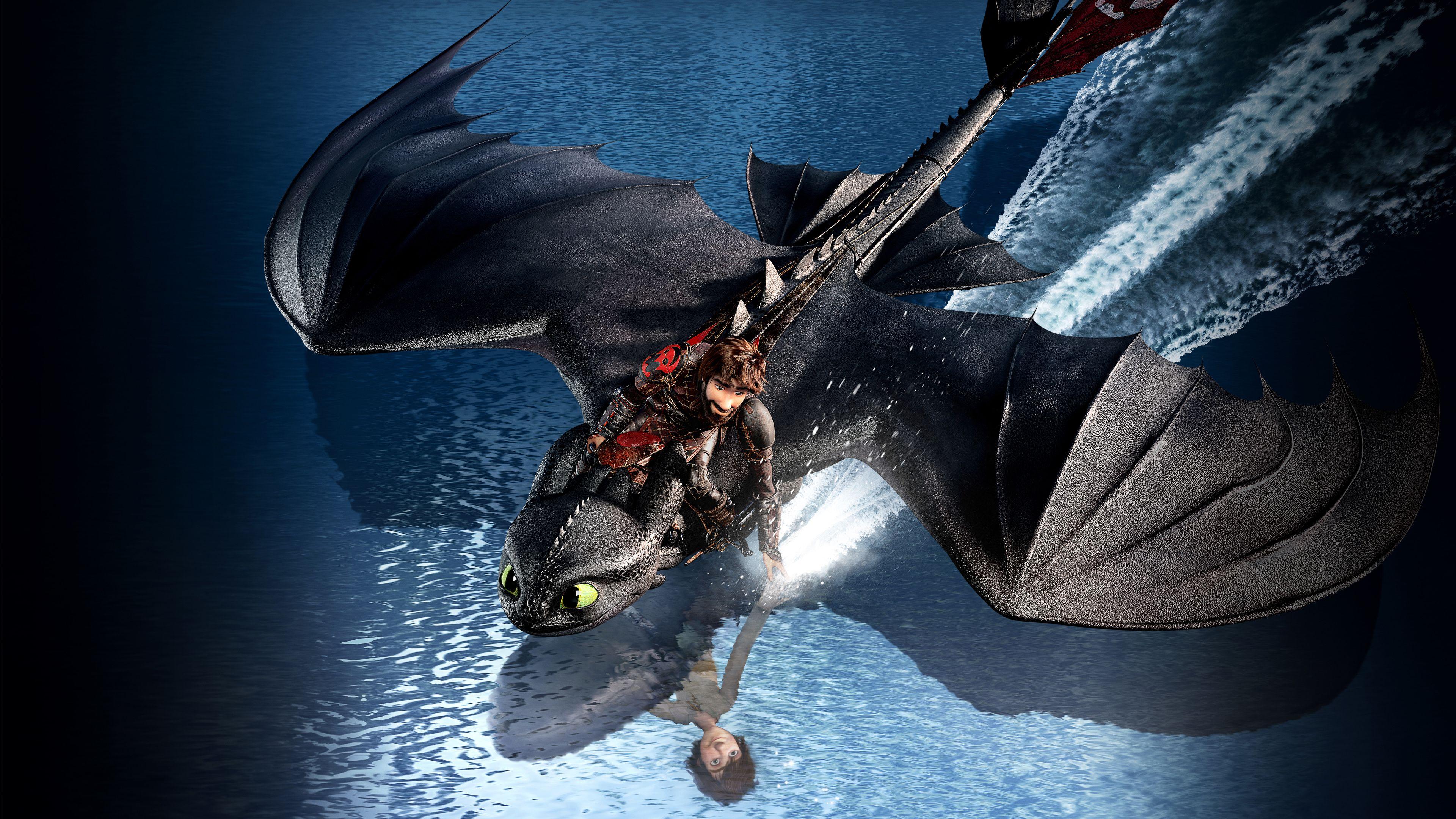 3840x2160 Wallpaper 4k How To Train Your Dragon The Hidden World 8k 2019