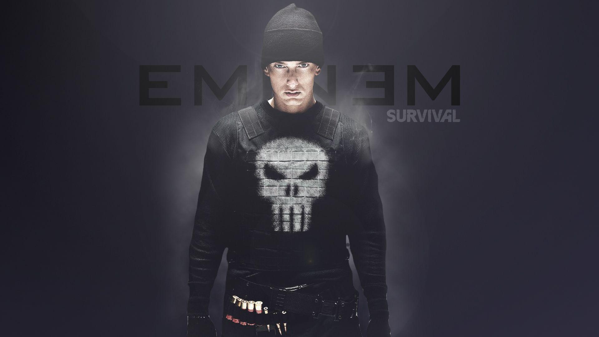 1920x1080 Eminem Slim Shady Punisher HD wallpaper