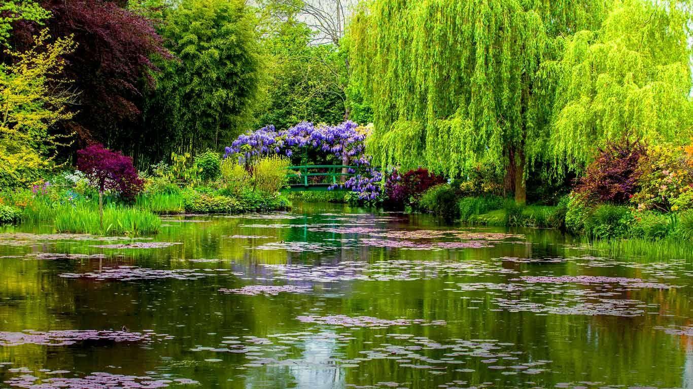 Monet Garden Wallpapers - Top Free Monet Garden Backgrounds ...