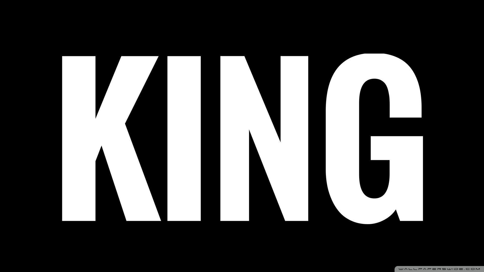 Hình nền HD 1920x1080 Black King Logo