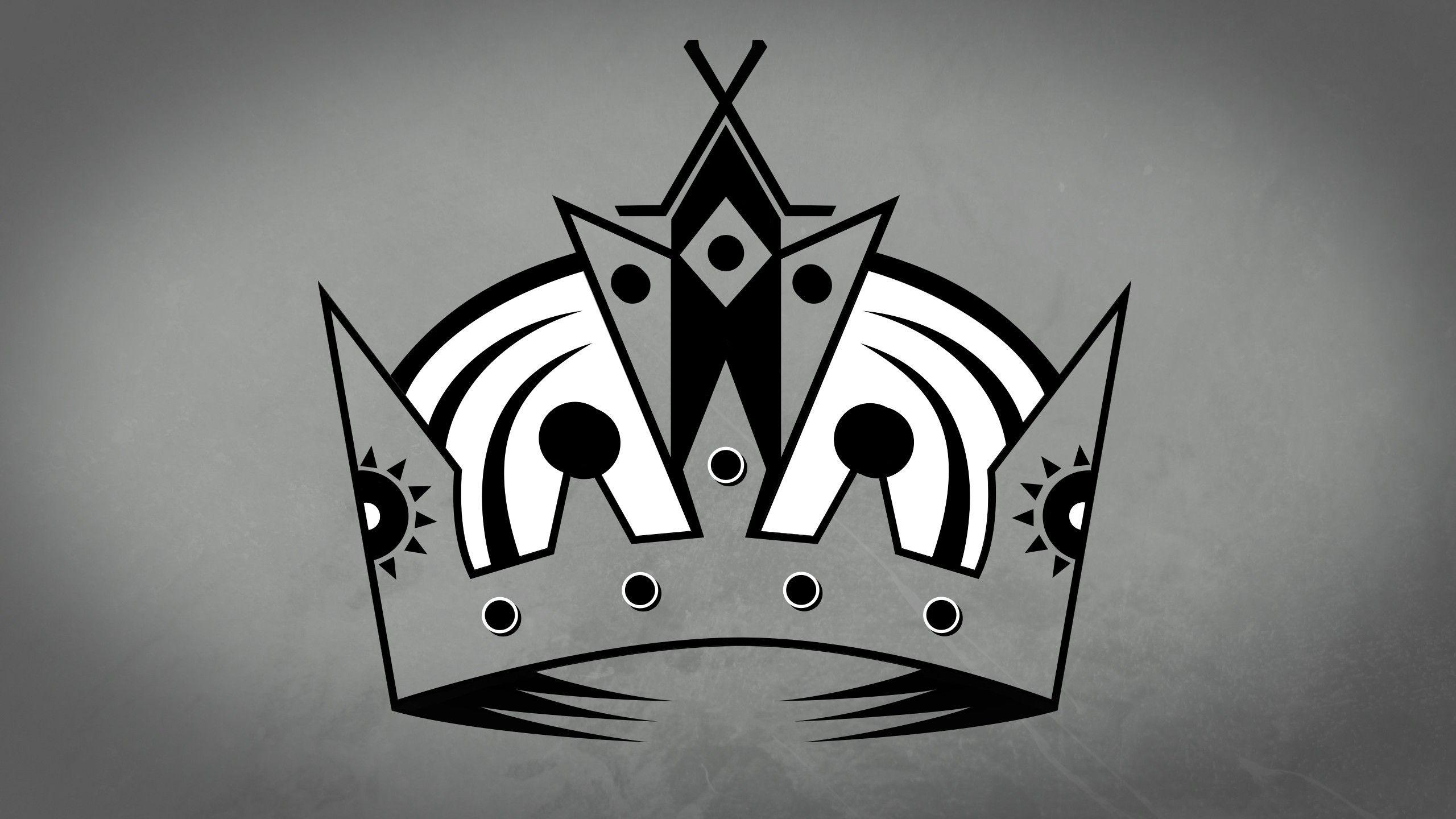 2560x1440 Tải xuống miễn phí hình nền La Kings Crown Logo [2560x1440]