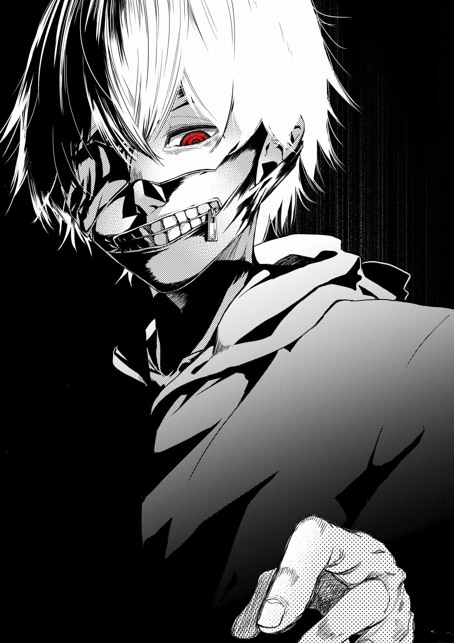 Tokyo Ghoul Black and White Wallpapers - Top Free Tokyo Ghoul Black and White Backgrounds