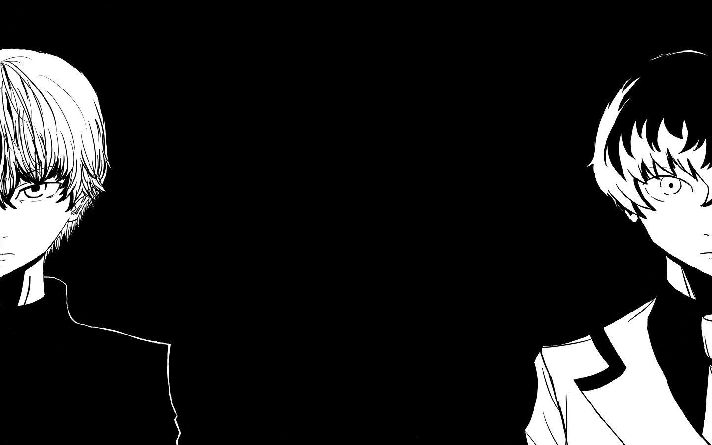 4098x768px, free download, HD wallpaper: Kaneki Ken, Tokyo Ghoul,  monochrome, manga