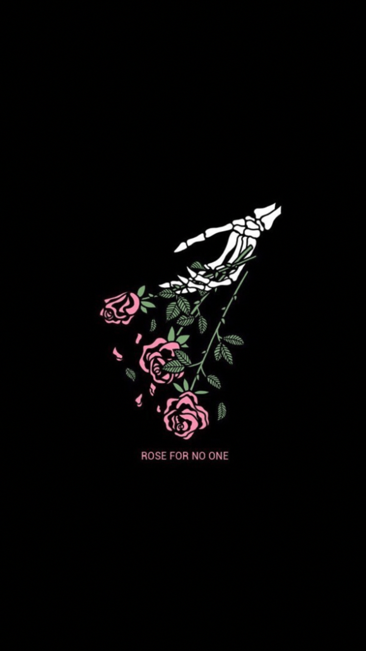 750x1334 really no one? #iphonepics. Skull wallpaper iphone, Black phone