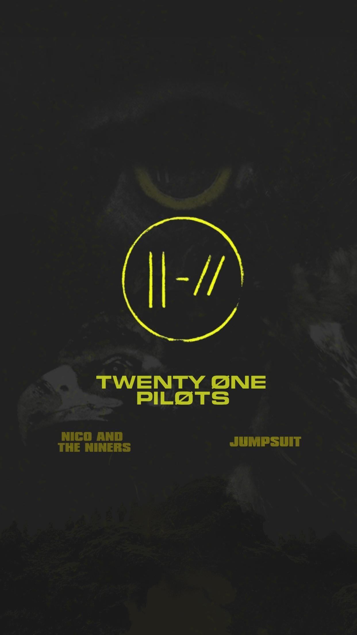 1242x2208 iPhone wallpaper I made : twentyonepilots. Twenty one